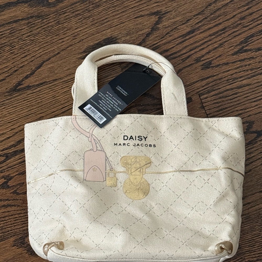 Marc Jacobs Daisy Cream Tote Bag